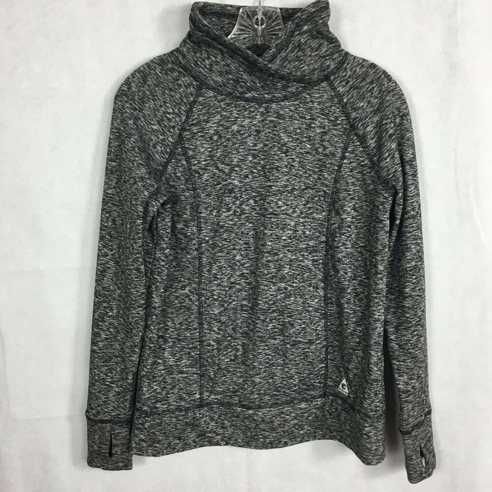Gerry Weber Sweatshirt Womens Sz‎ S Charcoal Gray Athletic Pullover Top